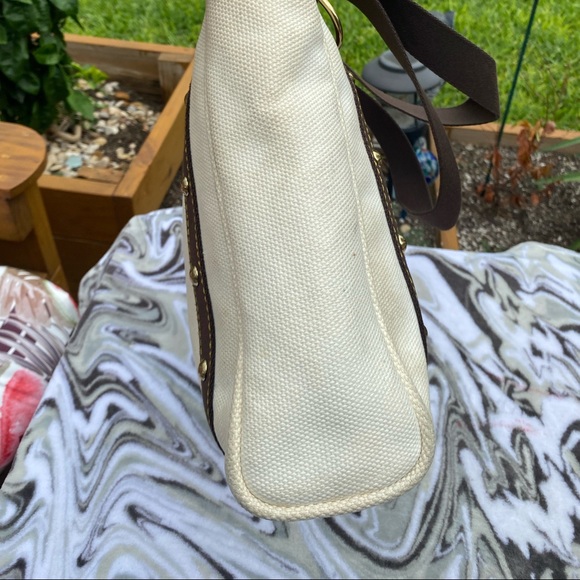 COPY - Louis Vuitton Tote Bag Cabas MM Ecru Cream Antigua - Picture 3 of 15